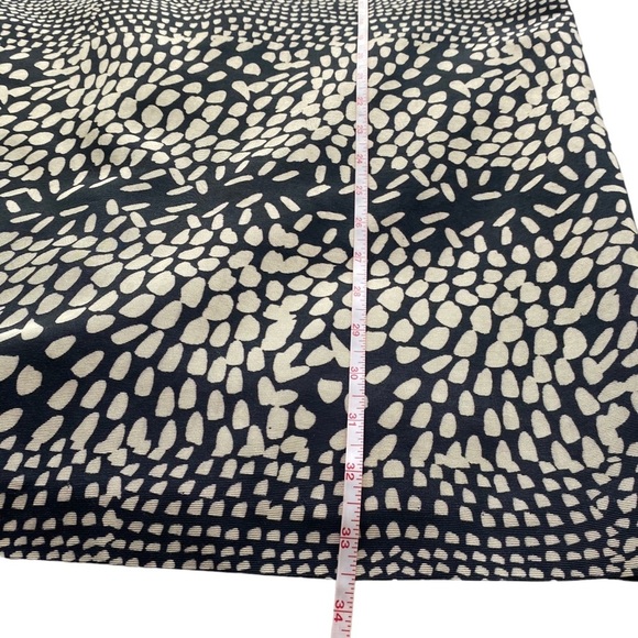 Hunter Bell Blue Geometric Dot Structured Mini Shift Dress Size 0 - Picture 9 of 9